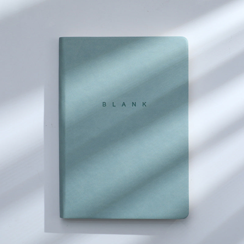 A5 Soft Leather Cover Notebook for College Students