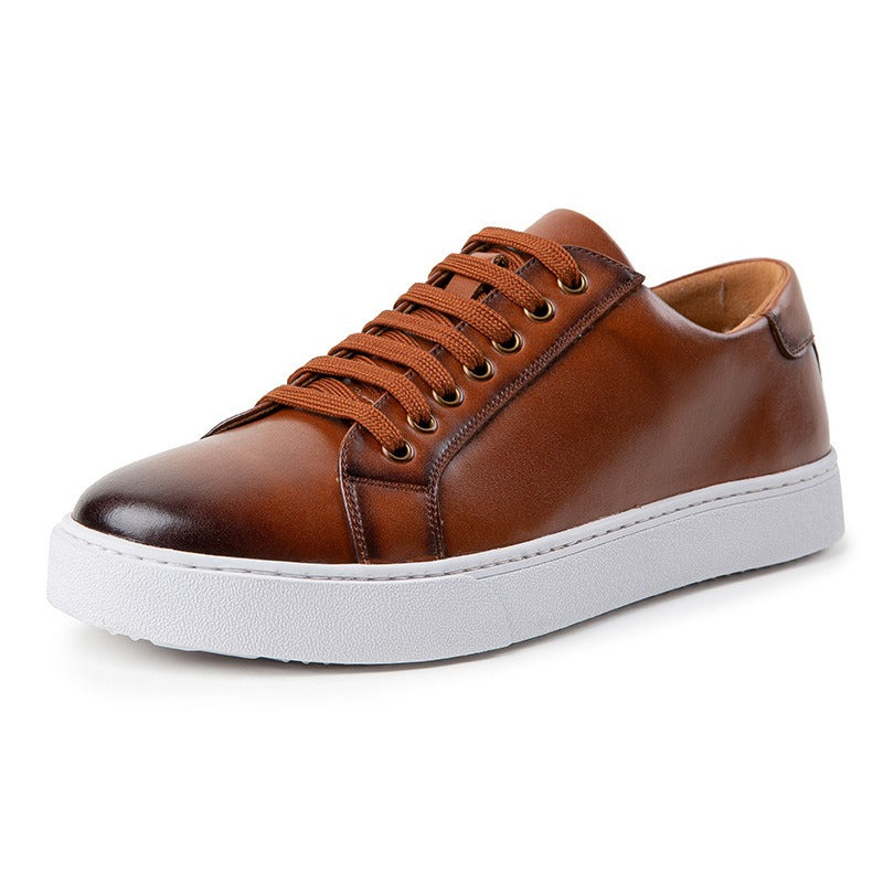 Men's Polished Casual Sneakers in British Style